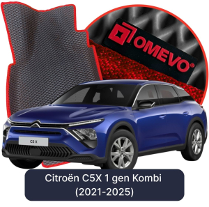OMEVO 5D Pro EVA Fußmatten für Citroën C5X 1 gen Kombi (2021-2025)