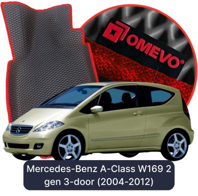 EVA Autoteppiche OMEVO für Mercedes-Benz A-Klasse W169 2 gen Schrägheck 3-Türer (2004-2012)
