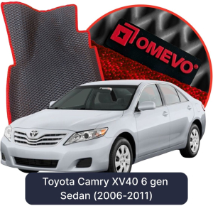 OMEVO 5D Pro EVA Fußmatten für Toyota Camry XV40 6 gen Limousine (2006-2011)