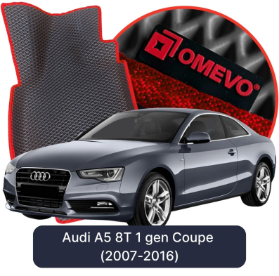 EVA Autoteppiche OMEVO für Audi A5 8T 1 gen Coupe (2007-2016)