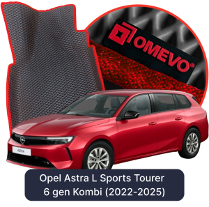 OMEVO 5D Pro EVA Fußmatten für Opel Astra L Sports Tourer 6. gen Kombi (2022-2025)