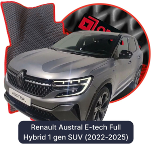OMEVO 5D Pro EVA Fußmatten für Renault Austral Hybride E-tech Vollhybride 1 gen SUV (2022-2025)