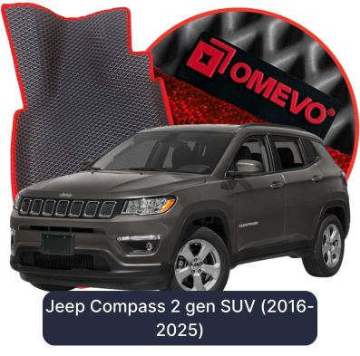 EVA Autoteppiche OMEVO für Jeep Compass 2. Gen SUV (2016-2026)