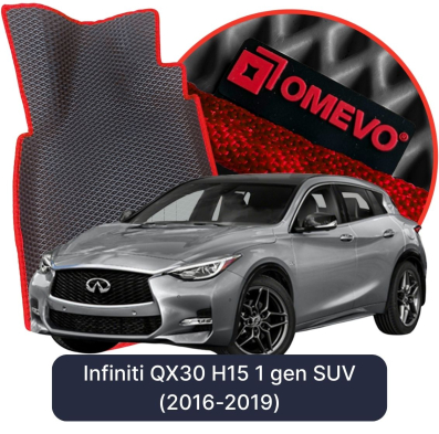 EVA Autoteppiche OMEVO für Infiniti QX30 H15 1. Generation SUV (2016-2019)