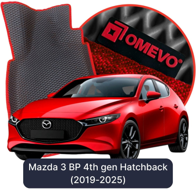 EVA Autoteppiche OMEVO für Mazda 3 BP 4 gen Hatchback (2019-2025)