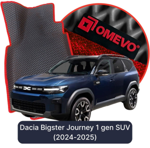 OMEVO 5D Pro EVA Fußmatten für Dacia Bigster Journey 1 gen SUV (2024-2025)
