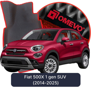 OMEVO 5D Pro EVA Fußmatten für Fiat 500X 1. gen SUV (2014-2025)