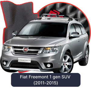 OMEVO 5D Pro EVA Fußmatten für Fiat Freemont 1. gen SUV (2011-2015)