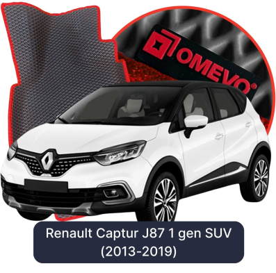 EVA Autoteppiche OMEVO für Renault Captur J87 1 gen SUV (2013-2019)