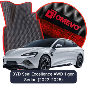 OMEVO 5D Pro EVA Fußmatten für BYD Seal Excellence AWD 1 gen Limousine (2022-2025)