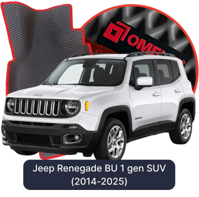 EVA Autoteppiche OMEVO für Jeep Renegade BU 1. Gen SUV (2014-2025)