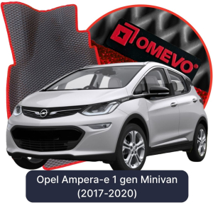 OMEVO 5D Pro EVA Fußmatten für Opel Ampera-e 1 gen Minivan (2017-2020)