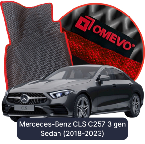 OMEVO 5D Pro EVA Fußmatten für Mercedes-Benz CLS C257 3 gen Limousine (2018-2023)