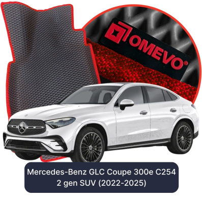 EVA Autoteppiche OMEVO für Mercedes-Benz GLC Coupe 300e C254 2 gen SUV (2022-2025)
