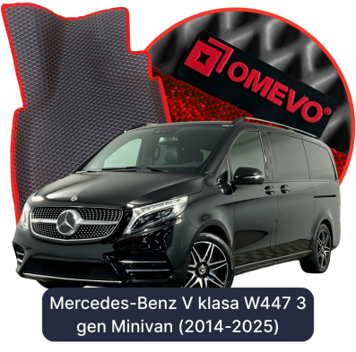 EVA Autoteppiche OMEVO für Mercedes-Benz V-Klasse W447 3. Generation Minivan (2014-2025)