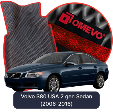 EVA Autoteppiche OMEVO für Volvo S80 USA 2. Gen Limousine (2006-2016)