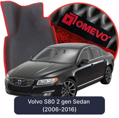EVA Autoteppiche OMEVO für Volvo S80 2. Gen Limousine (2006-2016)