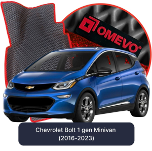 OMEVO 5D Pro EVA Fußmatten für Chevrolet Bolt 1 gen Minivan (2016-2023)