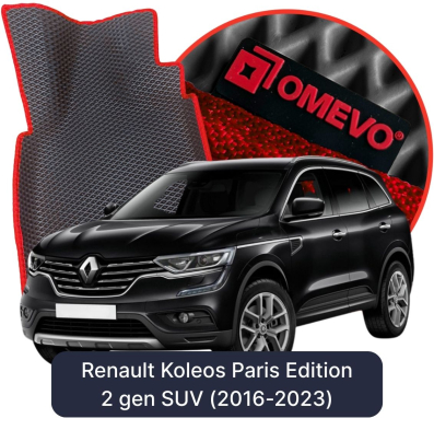 EVA Autoteppiche OMEVO für Renault Koleos Paris Version 2 gen SUV (2016-2023)