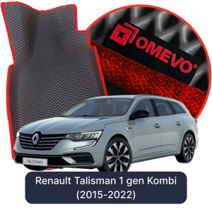 OMEVO 5D Pro EVA Fußmatten für Renault Talisman 1 gen Kombi (2015-2022)