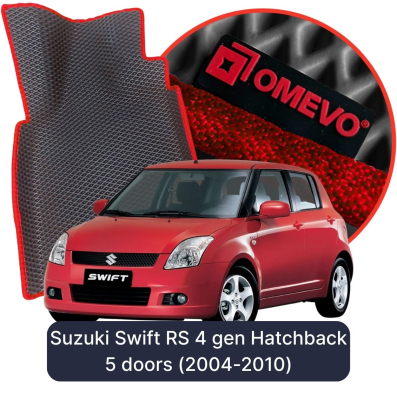 EVA Autoteppiche OMEVO für Suzuki Swift RS 4 gen Hatchback 5 Türen (2004-2010)