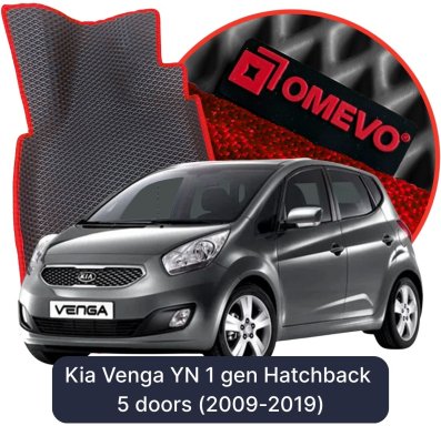 EVA Autoteppiche OMEVO für Kia Venga YN 1. Gen Hatchback 5 Türen (2009-2019)