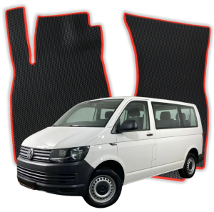 OMEVO EVA Fußmatten® für Volkswagen Transporter 6-Sitzer T6 6 gen Minivan (2015-2021)