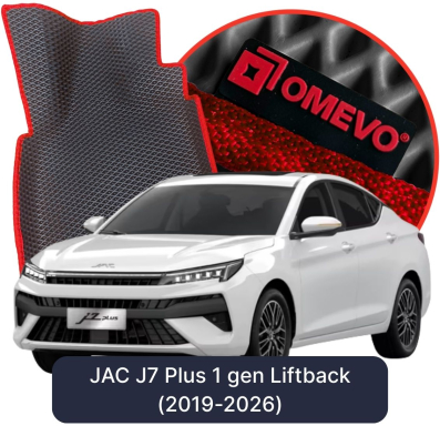 EVA Autoteppiche OMEVO für JAC J7 Plus 1 gen Liftback (2019-2026)