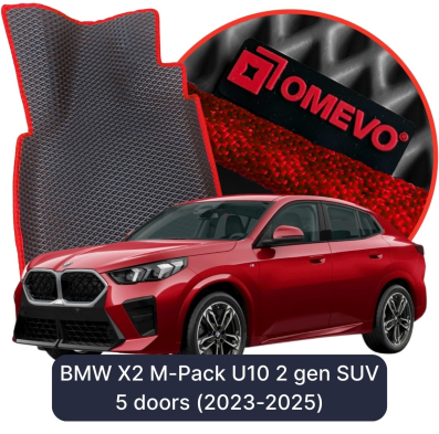 EVA Autoteppiche OMEVO für BMW X2 M-Pack U10 2. Generation SUV 5 Türen (2023-2025)