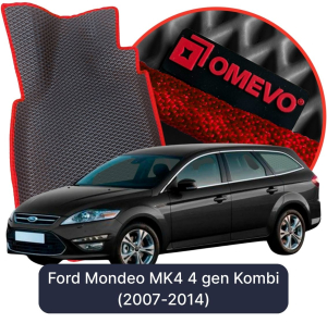 OMEVO 5D Pro EVA Fußmatten für Ford Mondeo MK4 4. gen Kombi (2007-2014)