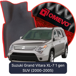 OMEVO 5D Pro EVA Fußmatten für Suzuki Grand Vitara XL-7 1 gen SUV (2000-2005)