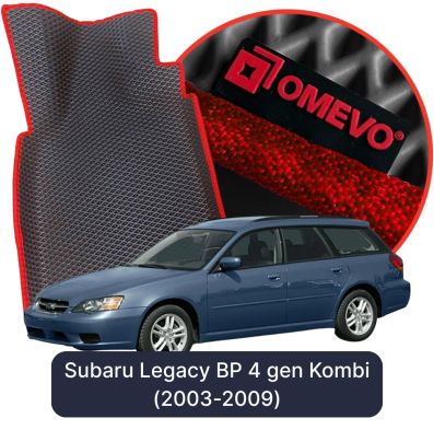 EVA Autoteppiche OMEVO für Subaru Legacy BP 4 gen Kombi (2003-2009)