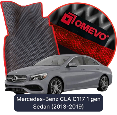 EVA Autoteppiche OMEVO für Mercedes-Benz CLA C117 1 gen Limousine (2013-2019)