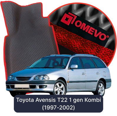 EVA Autoteppiche OMEVO für Toyota Avensis T22 1 gen Kombi (1997-2002)