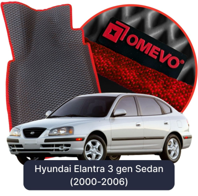 EVA Autoteppiche OMEVO für Hyundai Elantra 3 gen Sedan (2000-2006)