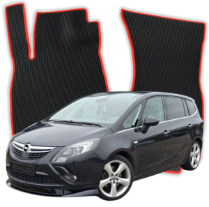 OMEVO EVA Fußmatten® für Opel Zafira C OPC 5-Sitzer 3 gen Minivan (2011-2019)