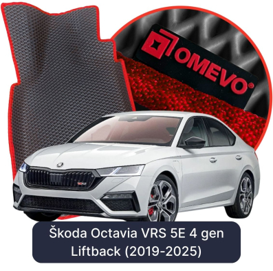EVA Autoteppiche OMEVO für Škoda Octavia VRS 5E 4 gen Liftback (2019-2025)