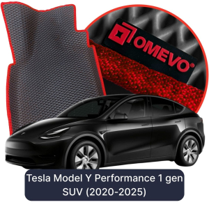 OMEVO 5D Pro EVA Fußmatten für Tesla Model Y Performance 1 gen SUV (2020-2025)