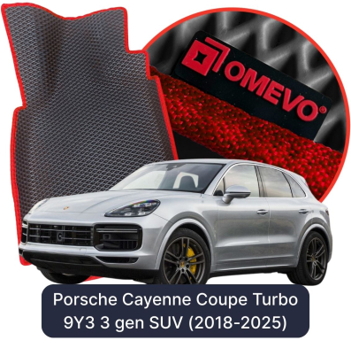 EVA Autoteppiche OMEVO für Porsche Cayenne Coupe Turbo 9Y3 3. gen SUV (2018-2025)