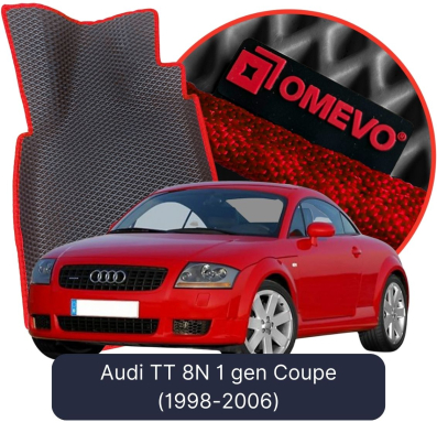 EVA Autoteppiche OMEVO für Audi TT 8N 1 gen Coupe (1998-2006)