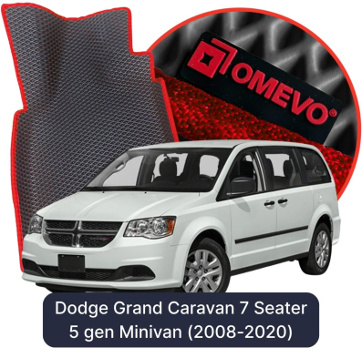EVA Autoteppiche OMEVO für Dodge Grand Caravan 7-Sitzer 5 gen Minivan (2008-2020)