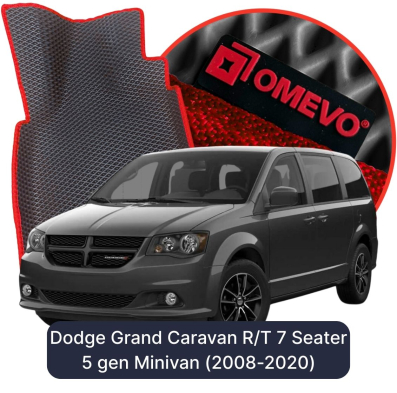 EVA Autoteppiche OMEVO für Dodge Grand Caravan R/T 7-Sitzer 5 gen Minivan (2008-2020)