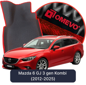 OMEVO 5D Pro EVA Fußmatten für Mazda 6 GJ 3 gen Kombi (2012-2025)