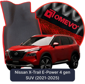 OMEVO 5D Pro EVA Fußmatten für Nissan X-Trail E-Power 4. gen SUV (2021-2025)