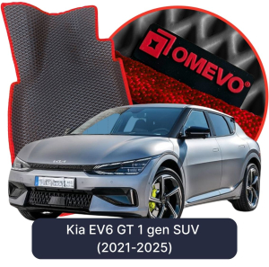 OMEVO 5D Pro EVA Fußmatten für Kia EV6 GT 1 gen SUV (2021-2025)