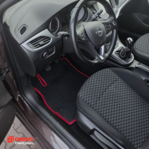 EVA Autoteppiche OMEVO für Opel Astra K B16 5 gen Kompakt 5 Türer (2015-2021)