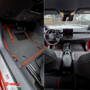 EVA Autoteppiche OMEVO für Toyota Corolla GR Sport E210 12 gen Schrägheck 5-Türer (2018-2025)