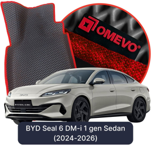 OMEVO 5D Pro EVA Fußmatten für BYD Seal 6 DM-i 1 gen Sedan (2024-2026)