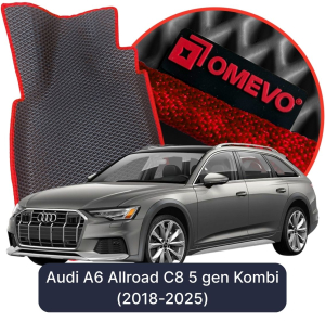 OMEVO 5D Pro EVA Fußmatten für Audi A6 Allroad C8 5 gen Kombi (2018-2024)
