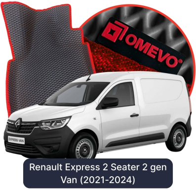 EVA Autoteppiche OMEVO für Renault Express 2-Sitzer 2 gen Van (2021-2024)
